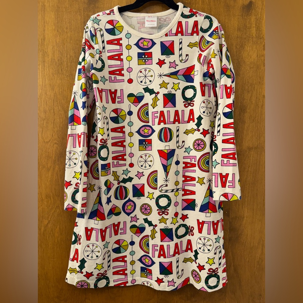 Hanna Andersson Festive Multicolor Kids Dress